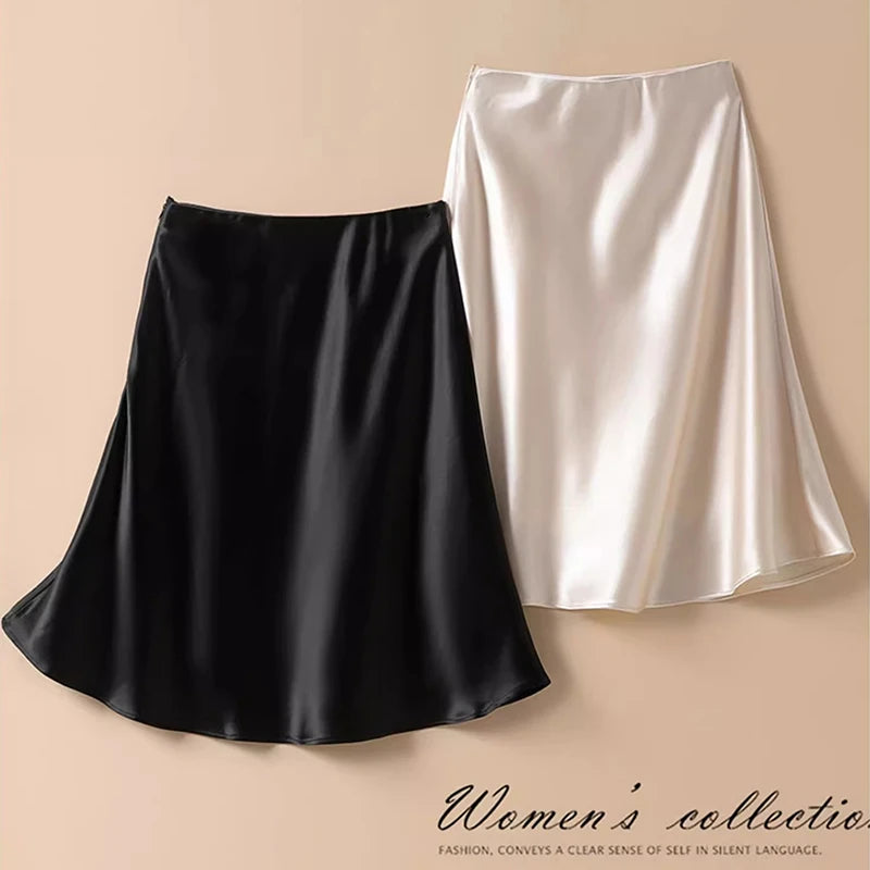 Vogue Acetate A-Line Mini Skirt